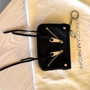 Rebecca Minkoff Black Key & Card Holder